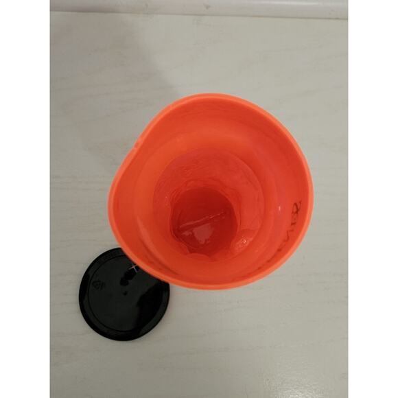Cedar Point Halloweekends Orange Skull Plastic Cup - NO Straw - Picture 7 of 9